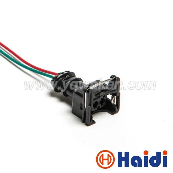

Free shipping 1sets EV1 282762-1 2pin Nozzle Ignition Coil Water Temperature Sensor wire harness Plug connector 282189-1