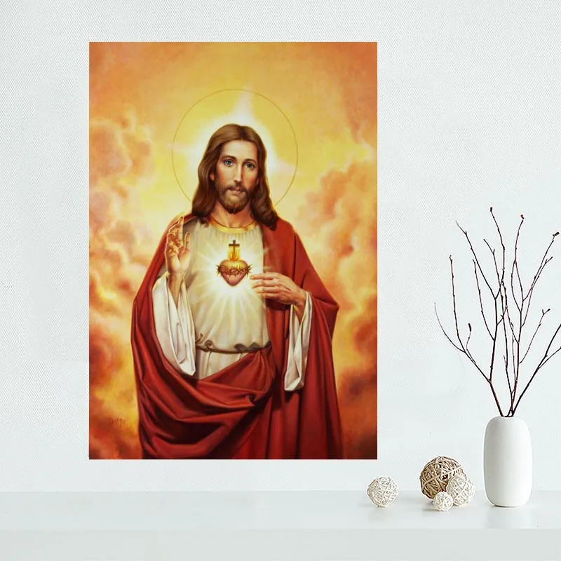 Красивый изготавливаемый на заказ плакат холсте с изображением милосердия