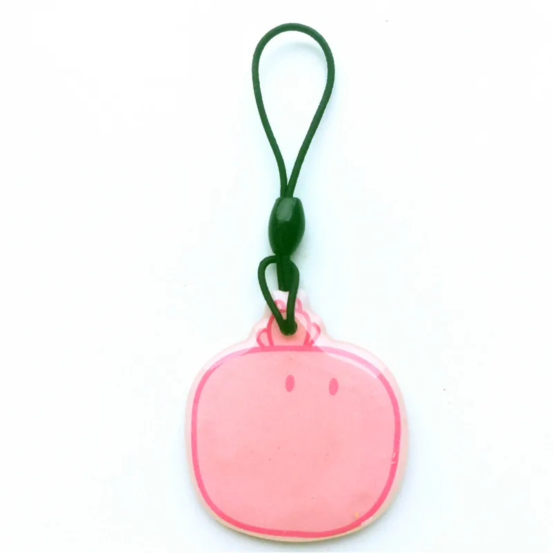 Pink 1 шт. EM ID брелки RFID бирка брелок карта 125 кГц Бесконтактный маркер контроль доступа EM4100 TK4100 Tubaoer желтый/голубой - Цвет: Pink
