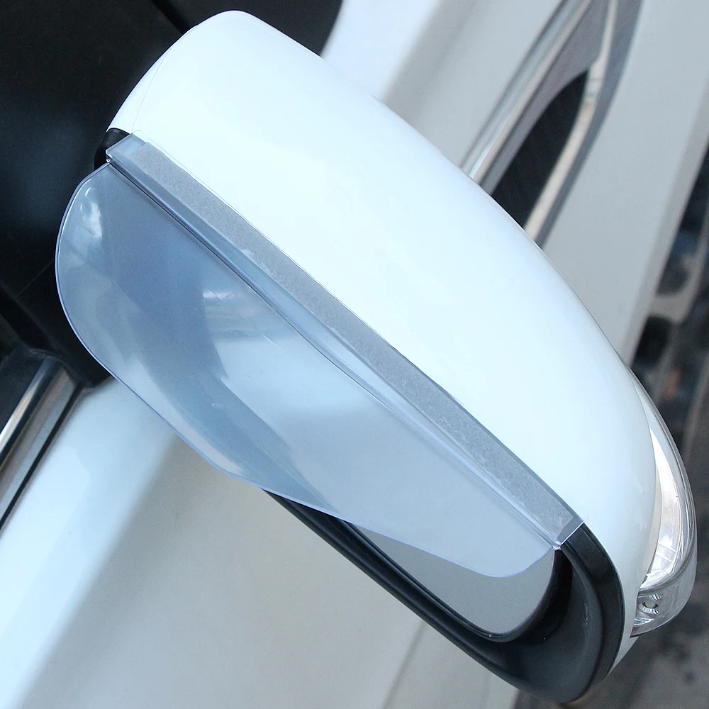 1 пара автомобильных зеркал заднего вида от дождя бровей солнцезащитный козырек