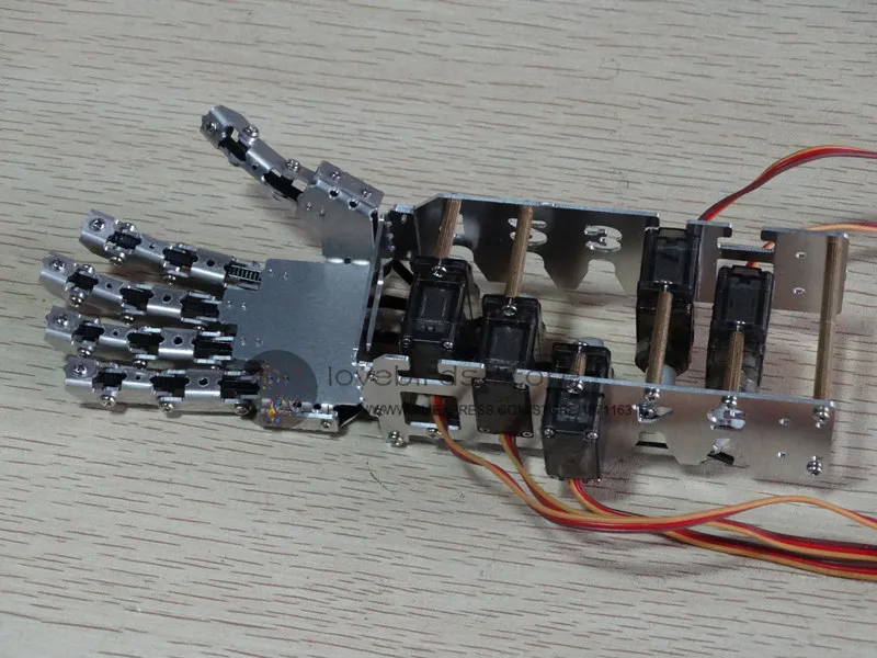 LB DIY5 DOF мини Бионический гуманоидный робот ручной/захват собранный для DIY модели