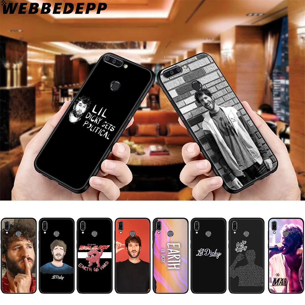 Мягкий чехол Lil Dicky для Huawei P8 P9 P10 P20 P30 Lite Pro P Smart Z Plus 2019 Y6 Prime 2018 2017 Mini | Мобильные