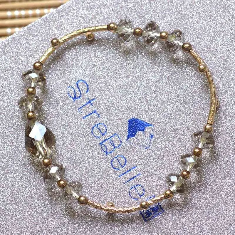 Модные браслеты и покрытые розой с кристаллами для женщин 3A51310-768 (WZ) модные