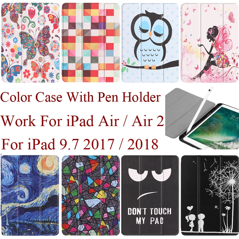 Чехол подставка для iPad 9 7 2017 2018 с принтом|Чехлы планшетов и электронных книг| |