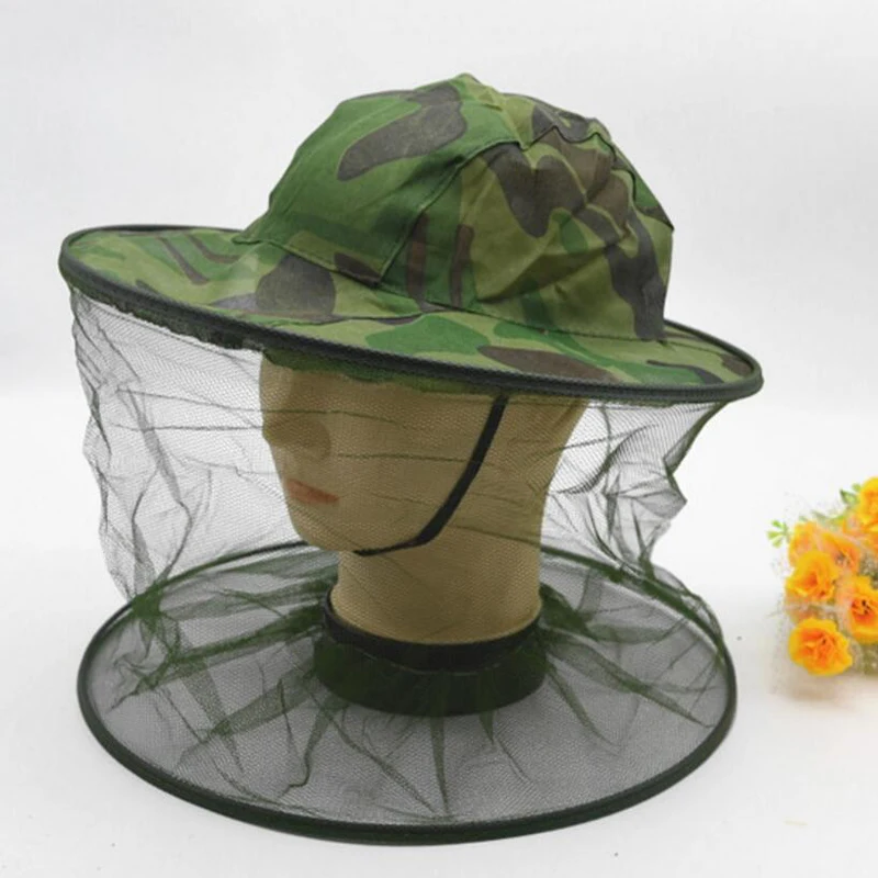 5 шт./лот кепка с защитой от пчелы женские и мужские уличные кепки комаров шляпы