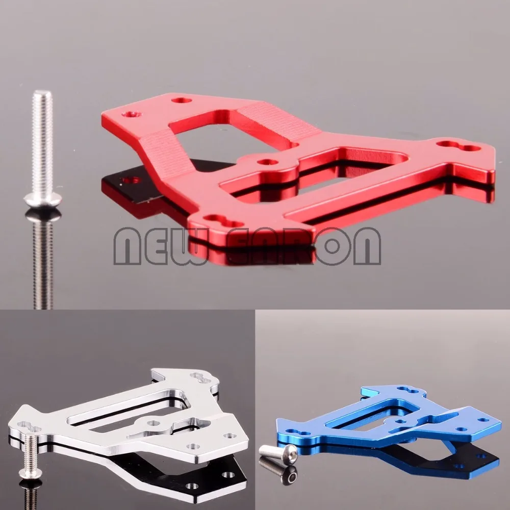 Новый ENRON 1:10 алюминий спереди переборка ER012A для RC автомобилей 56087 GPM TRAXXAS 1/10 REVO 2 5 3