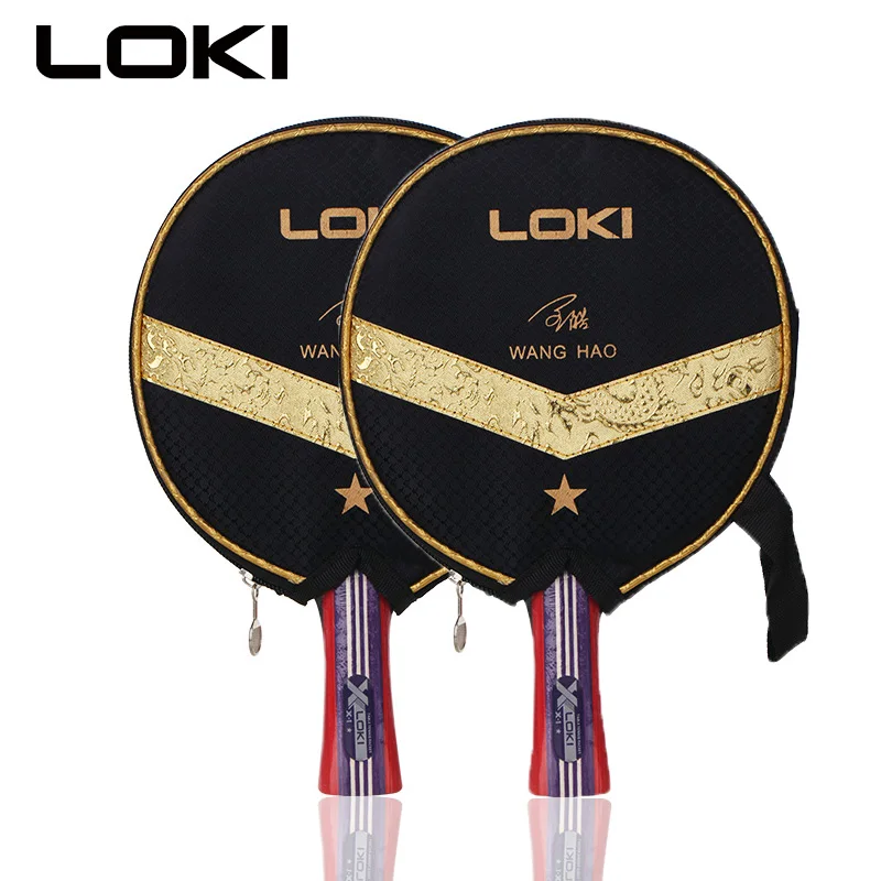 

LOKI X1 Table Tennis Racket Set 2 pcs Beginner Table Tennis Bat Pimples In Rubber Ping Pong Racket with Case