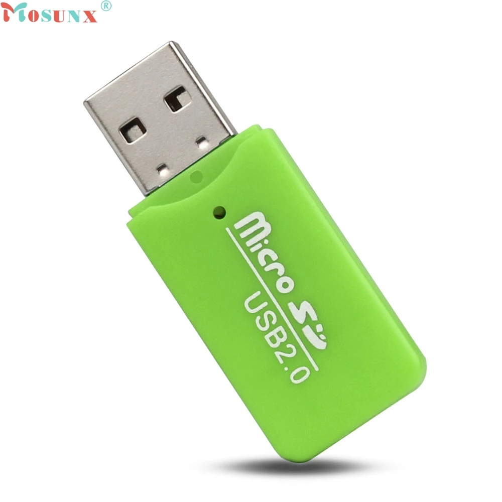 Mosunx заводская цена высокоскоростной мини USB 2 0 Micro SD TF T Flash Card Reader адаптер 0217 Прямая