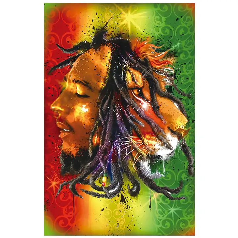 Красный желтый зеленый лист кукурузы и рок резинка-украшение гобелены Бар