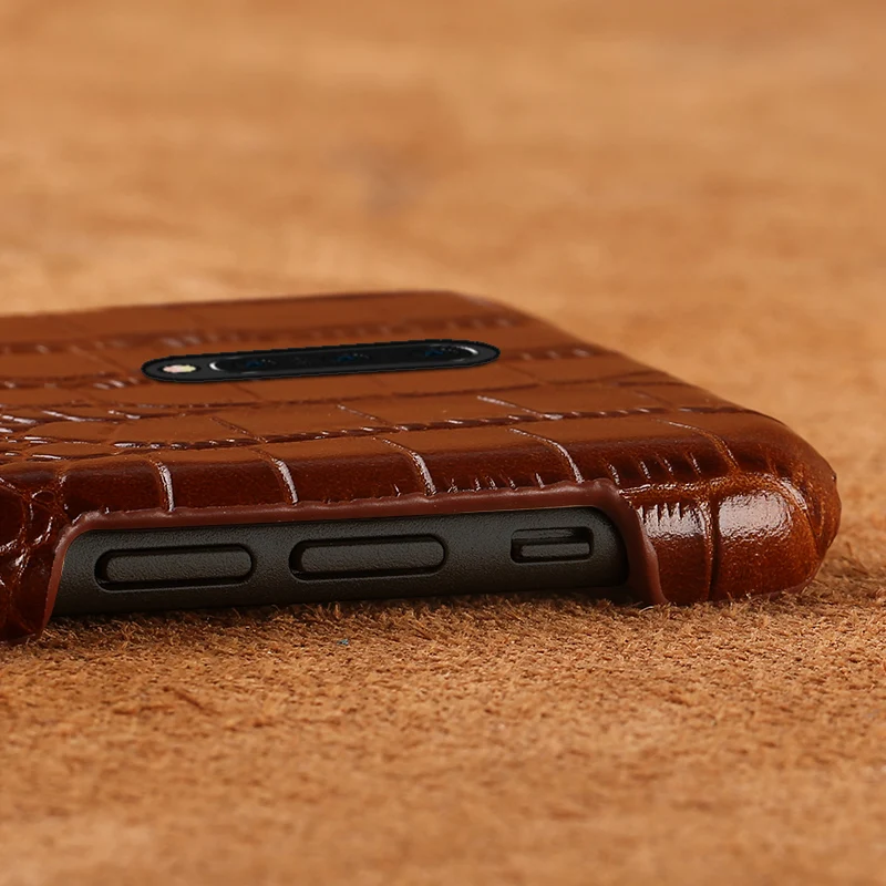 Чехол из натуральной кожи для Oneplus 7 Pro защитный чехол 7pro 6 6T 5T 7T PRO противоударный