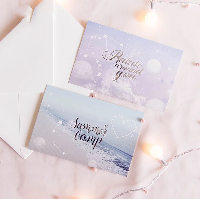 

30pcs best wishes in Cloud style card multi-use Scrapbooking party invitation DIY gift card message card postcard greeting card