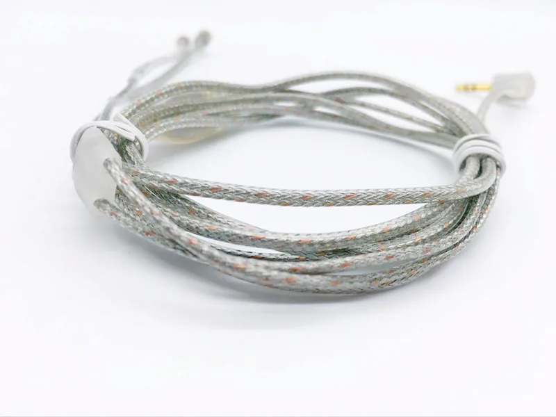 MMCX кабель для Shure SE215 SE315 SE425 SE535 SE846 Позолоченные наушники гарнитура замена кабеля провода линии
