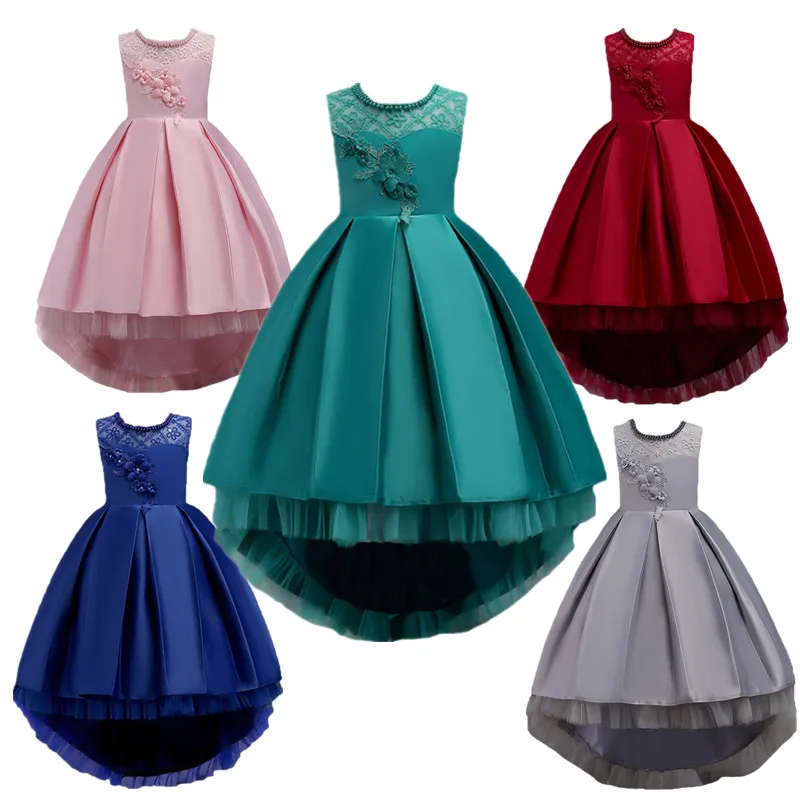 Платье на Новый год для маленьких девочек детские платья 2-10 лет одежда дня