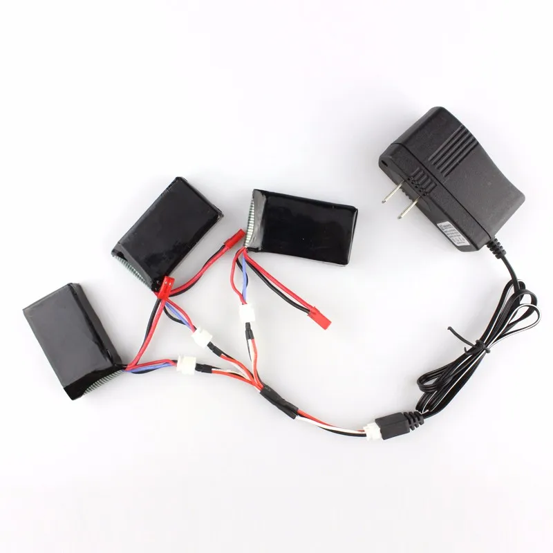 3 шт. 7 4 в 1300 мАч батарея + 1 зарядное устройство Cheerson CX 35 CX35 RC Quadcopter запасные части