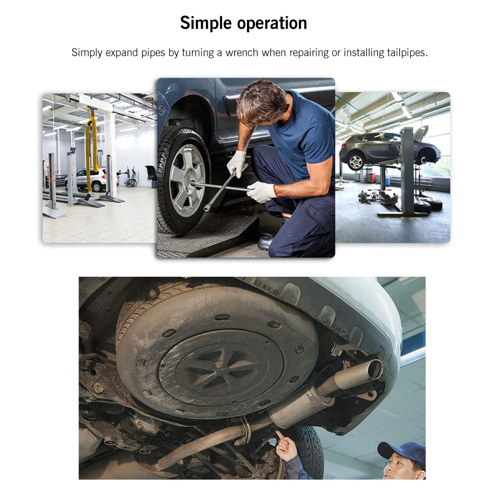 3 шт./компл. Универсальный Автомобильный выхлопные трубы расширитель инструмент