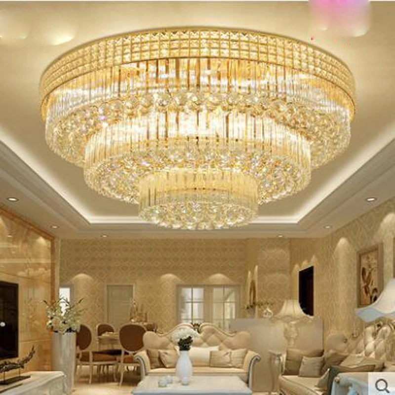Лампа для гостиной хрустальная лампа европейская потолочная Современная