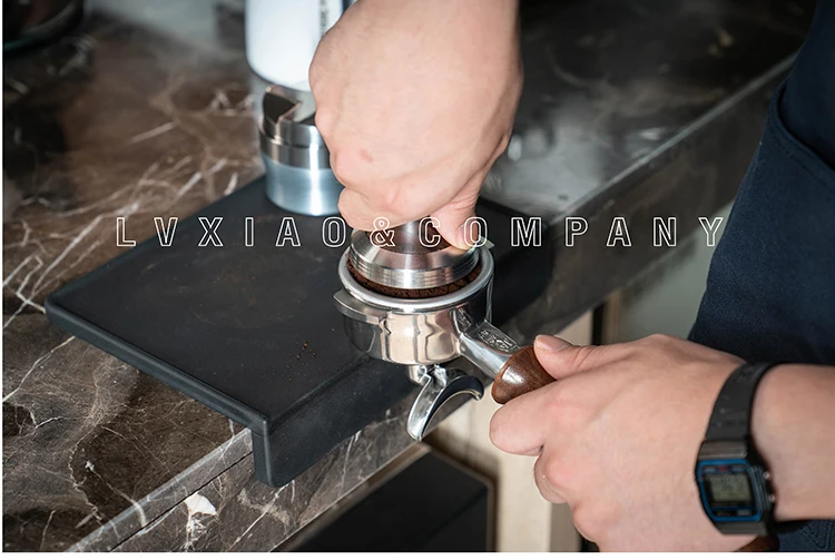 watchget Coffee TAMPER 280g Walnut/stainless steel