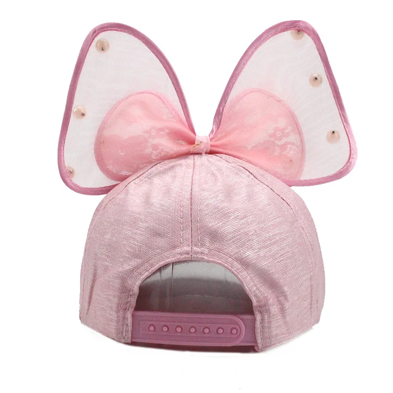 Новое поступление 2019 Весенние шапки для девочек шапка с жемчужным Кружевом и