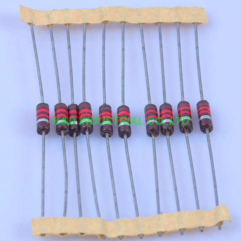 

10pcs Carbon Composition vintage Resistor 0.5W 1.2K ohm