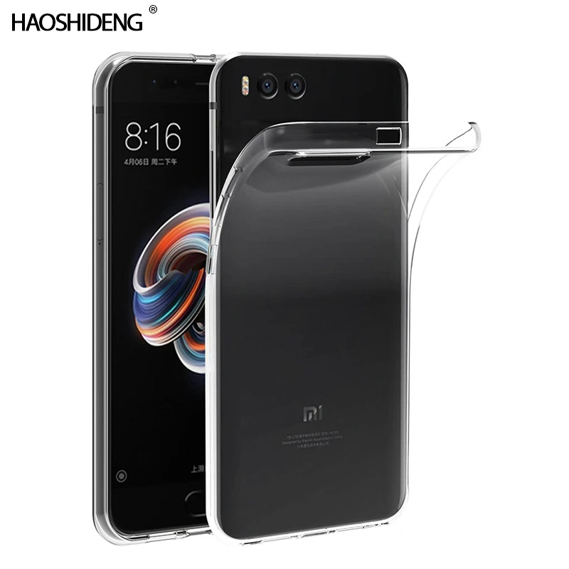 Чехол для Xiaomi Mi Note 3 термополиуретановый Силиконовый прочный прозрачный