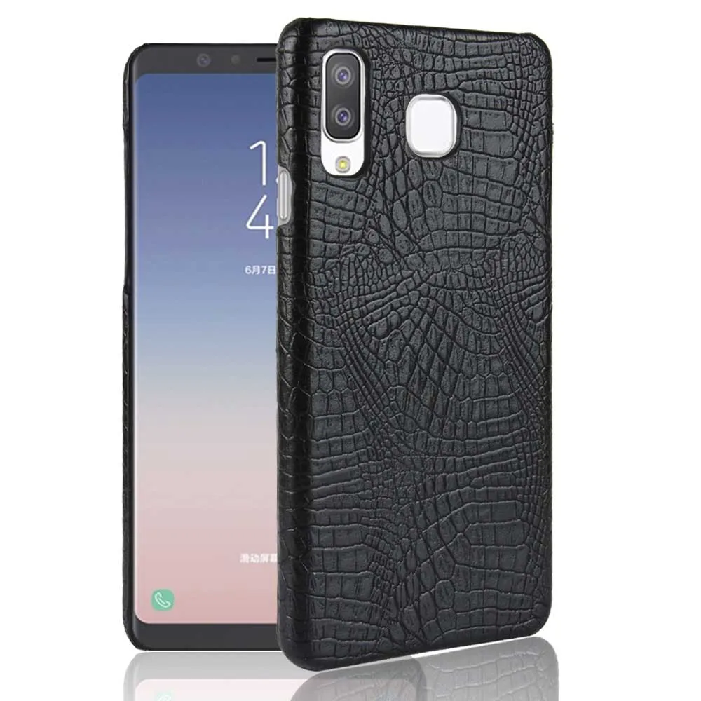 

SUBIN New Case For Samsung galaxy A8 star SM-G8850 luxury Crocodile Skin PU Leather Back Cover Phone Protective Case phonebag