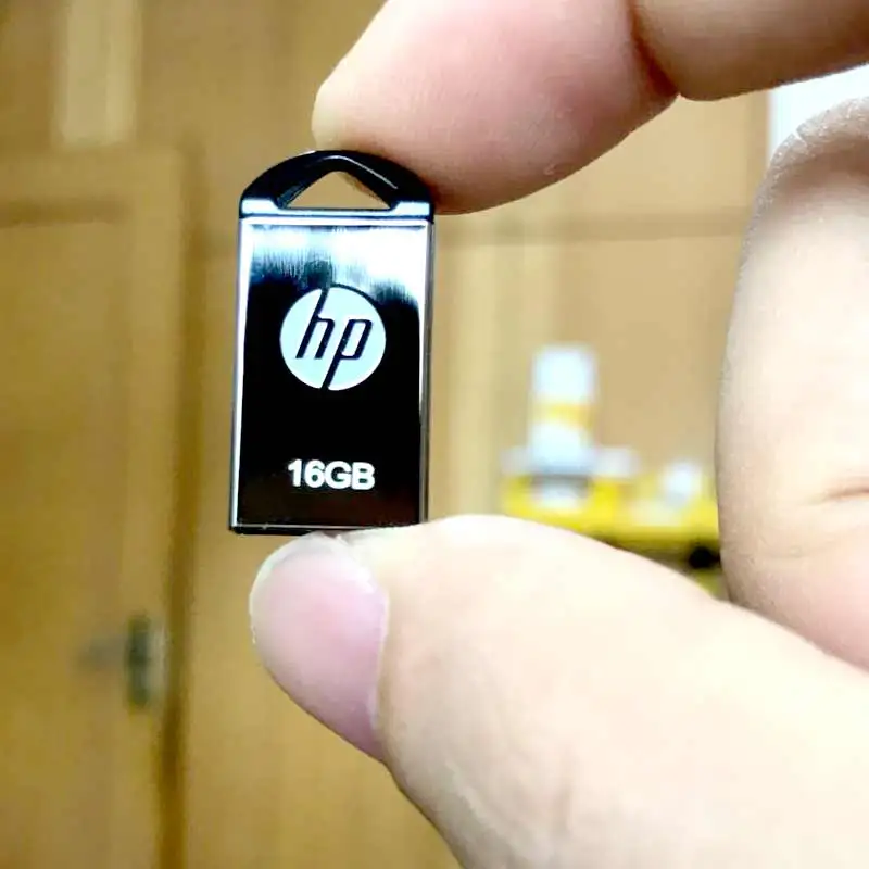 Hp флэш-диск 16 ГБ 32 ГБ 64 ГБ металлическая Флешка для ноутбука, USB поддержка клуба, логотип команды, индивидуальный DIY Мини милый USB флеш-накопитель 64G