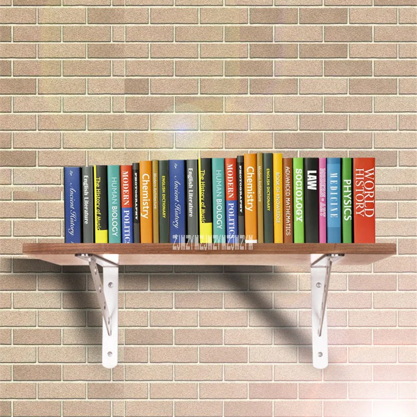 Утолщенный треугольный кронштейн из нержавеющей стали 2 шт./лот несущий