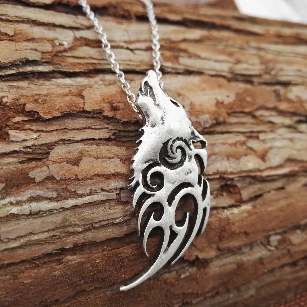 1 шт. Прямая поставка новинка продажа модное ожерелье и кулон викингов с волком