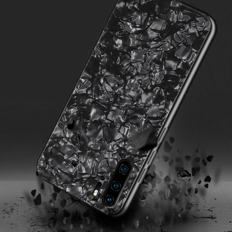 Закаленное стекло раковины чехол для телефона huawei p30 чехол для huawei p30 pro p 30 lite светильник p30pro 30pro Funda Coque capa