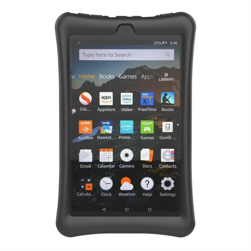 Высококачественный защитный чехол кожаный силиконовый для Amazon Kindle Fire HD 8 легкий