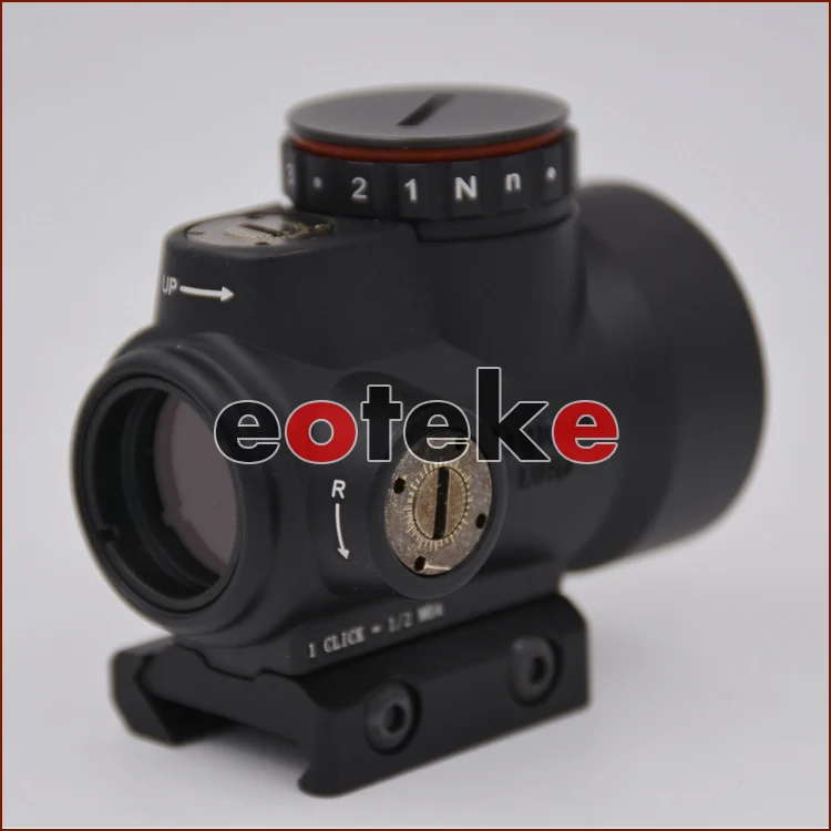 MRO NO.0 black Прицел охота XWXS Голографические Trijicon Стиль MRO Red Dot Сфера Зрение MOA Dot Airsoft Черный Низкой Горе ж/КТ Гора - Цвет: MRO NO.0 black