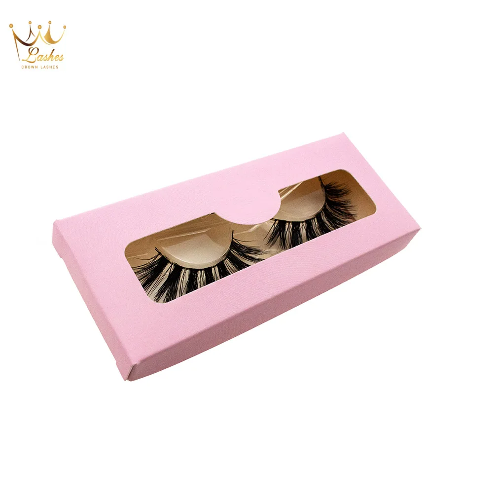 Накладные ресницы Crown Lashes 100 пар накладные 3d норковые в упаковке с бесплатным