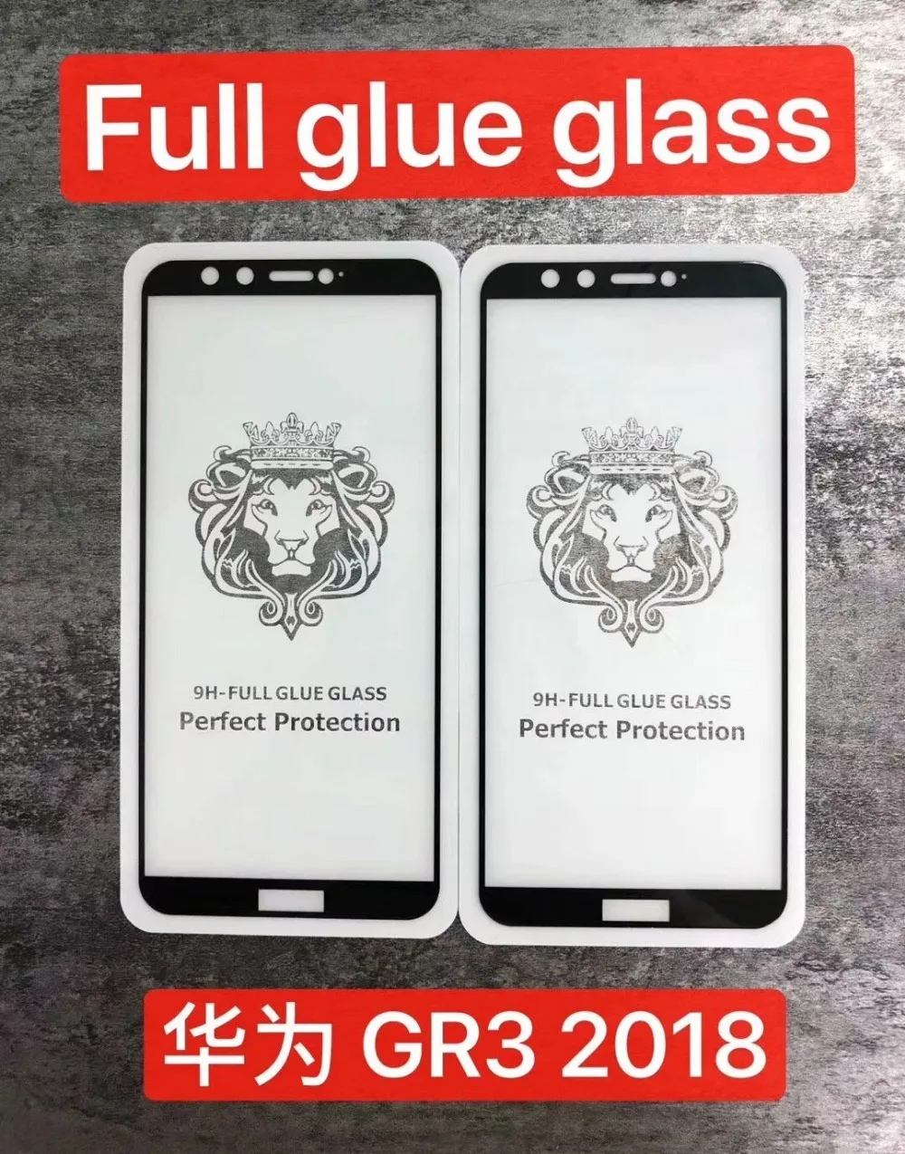 Для Huawei Y Max полное клеевое закаленное стекло Защита экрана для Y6 2019 GR3 2018 Magic 2