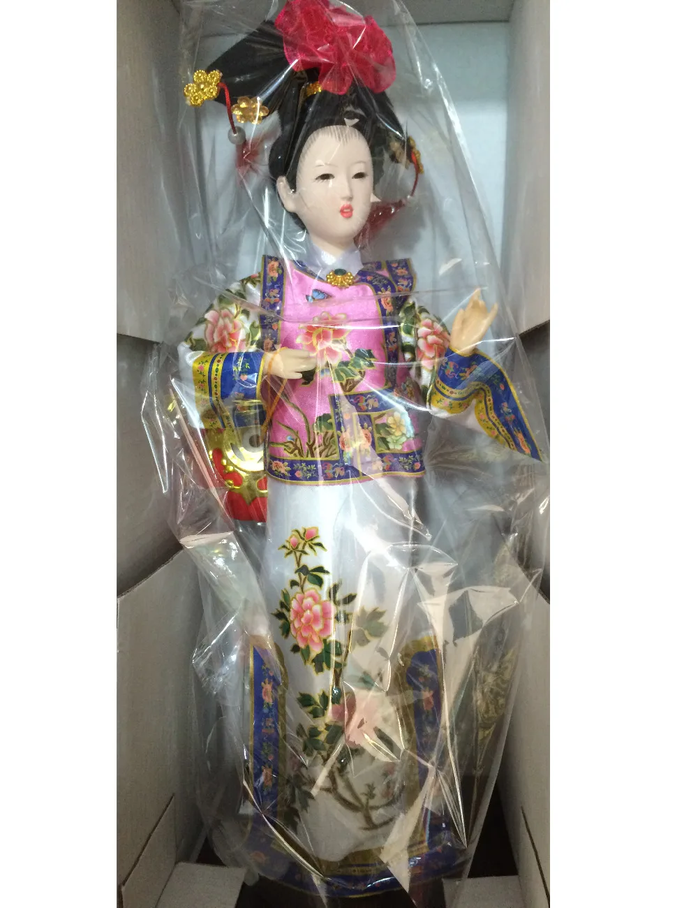 Китайские Qing Gong женские фигурки куклы украшения 30 см кукла принцесса дворец