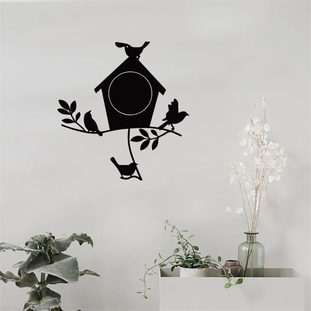 Декоративная наклейка на стену в виде птичьего гнезда для гостиной декоративная