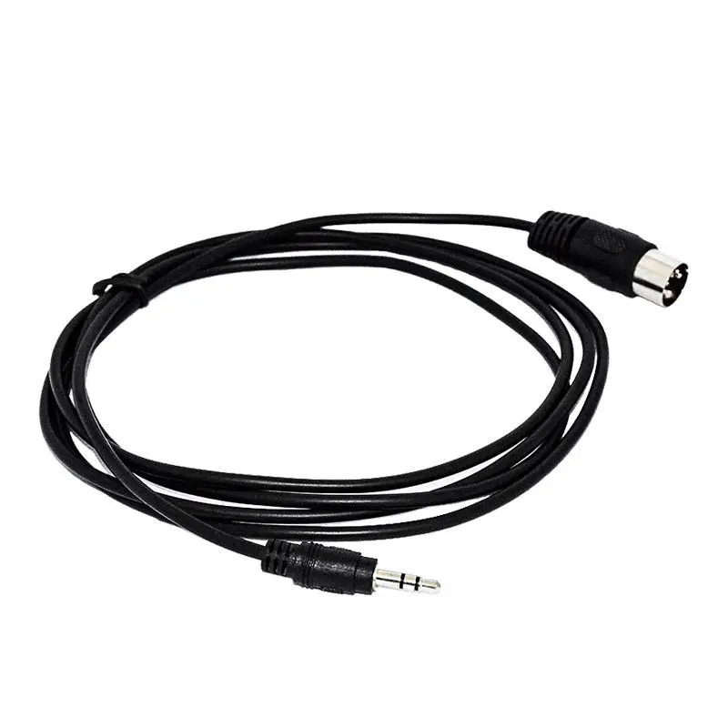 DANSPEED 0 5 м 1 2 3 5P Din MIDI штекер мм 1/8 дюйма TRS стерео Мужской аудио кабель для cd-плеера MP3