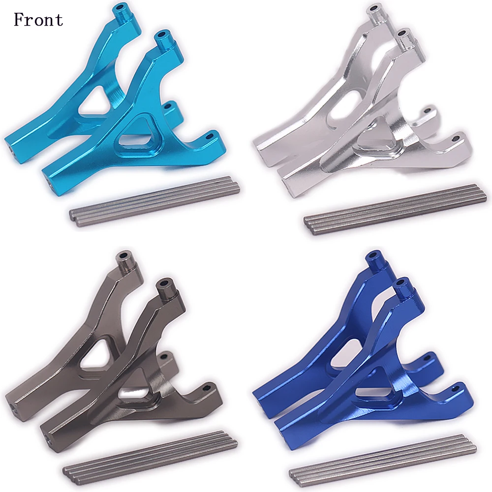 RCAWD 2PCS Alloy Front/Rear Upper Suspension Arm A-Arm For Rc Hobby Car 1/16 Traxxas Slash a-Arm 6061-T6 7031 7032 Hopup Parts | Игрушки и