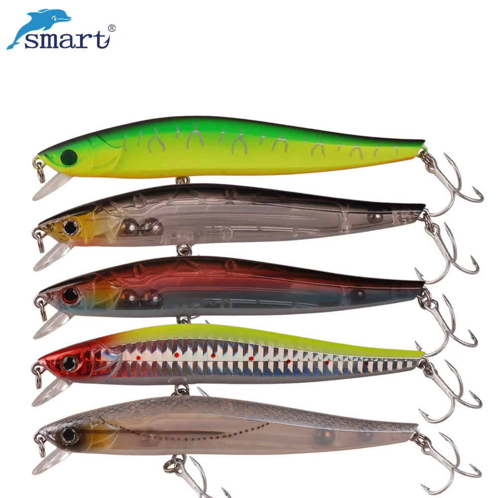 Блесна Smart Bait 115 мм/16 г искусственная французская приманка с крючком VMC плавающая 1