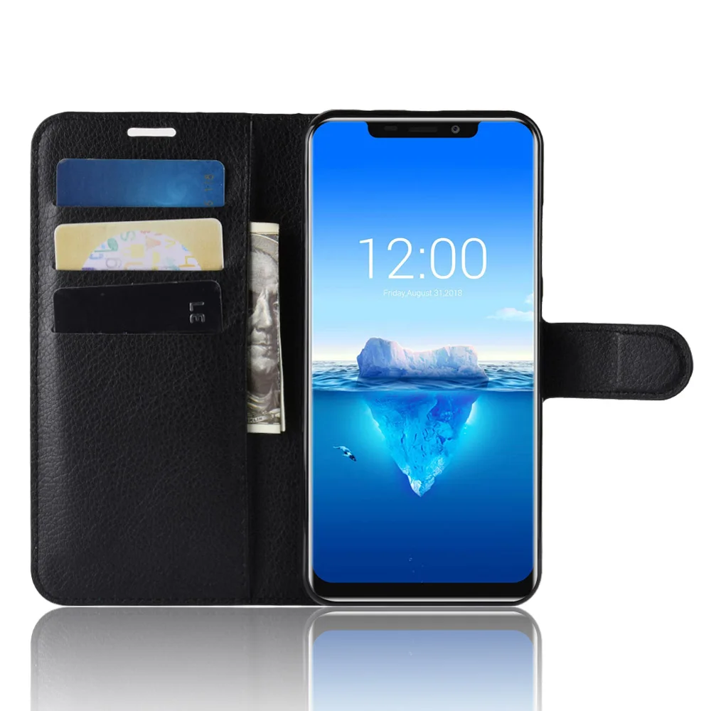 Чехол книжка для Oukitel C12 Pro флип кошелек чехол телефона с подставкой Pro|Бамперы| |