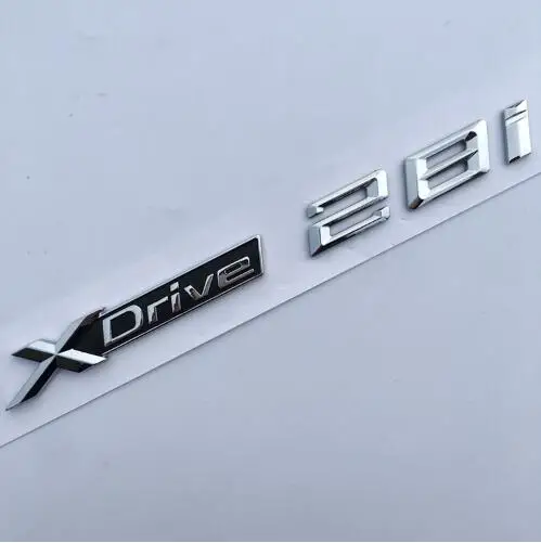 1 шт. новый автомобиль укладка 3D ABS Xdrive 20i 25i 28i 30i 35i 40i 48i 50i Сторона Эмблемы Стикеры