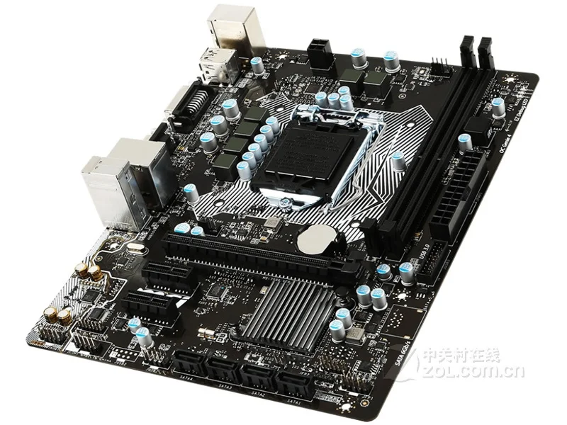 Оригинальная материнская плата для MSI H110M PRO-VD LGA 1151 DDR4 USB3.1 32 ГБ для рабочего стола материнской платы