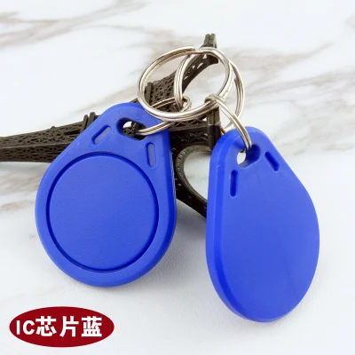 1000pcs 13.56MHz IC M1 S50 Keyfobs Tags Access Control RFID Key Finder Card Token Attendance Management Keychain ABS Waterproof |