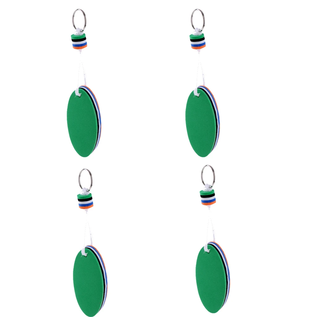 4 шт. плавающий брелок с плавающей лодкой для морского плавания ключей держатель