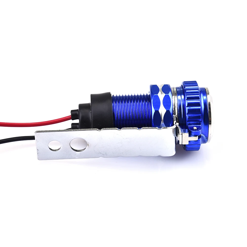 12V Мотоцикл модифицированные аксессуары в машину с USB, туманный распылитель с часы Зарядное устройство Водонепроницаемый мобильного телефона Зарядное устройство прикуриватель USB мото