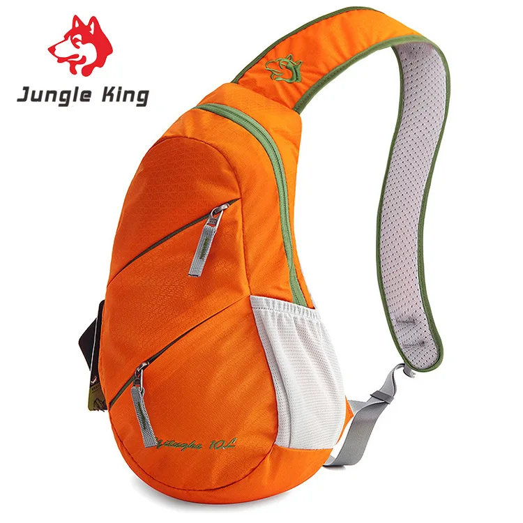 Jungle King outdoor leisure travel new chest pack hiking movement chest pack multifunction diagonal shoulder bags wholesale 10L