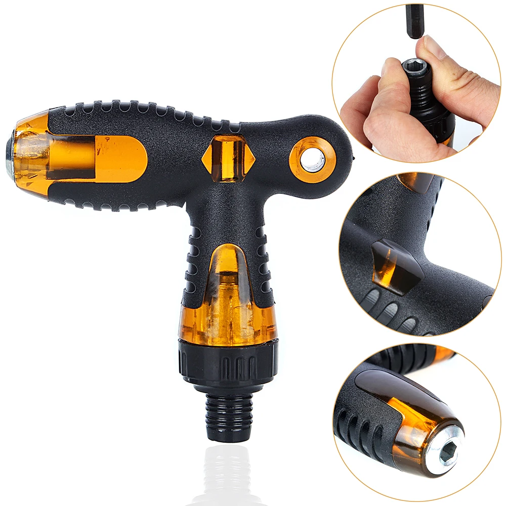 Набор отверток с храповым ключом Hakkin T Style шестигранной головкой 75 мм ключом| |