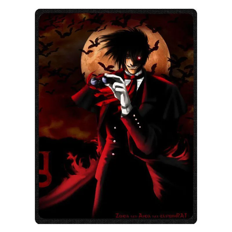 Горячая продажа Kintting одеяла Hellsing Manta Флисовое одеяло диван/кровать/Самолет
