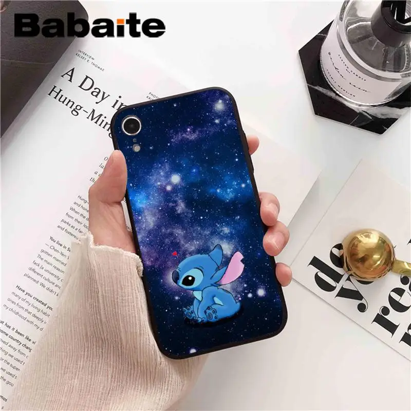 A15 Babaite Lilo Stitch роскошный уникальный дизайн PhoneCase для iPhone 8 7 6 6S Plus X XS MAX 5 5S SE XR 10 Чехол - Цвет: A15