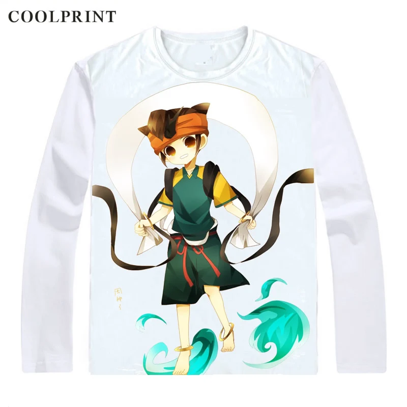 Мужская футболка Coolprint Endou Mamoru с принтом Марка Эванса Inazuma Eleven GO Повседневная