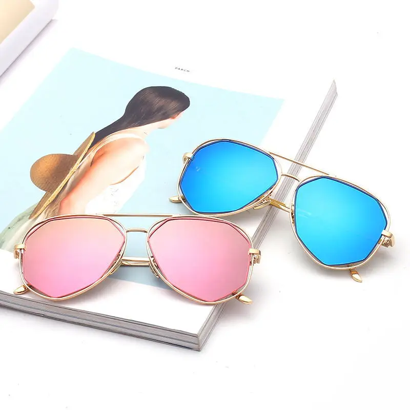 Полигональные полые поляризованные солнцезащитные очки индивидуальные с